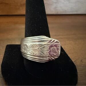 Evangeline Spoon Ring Size 11